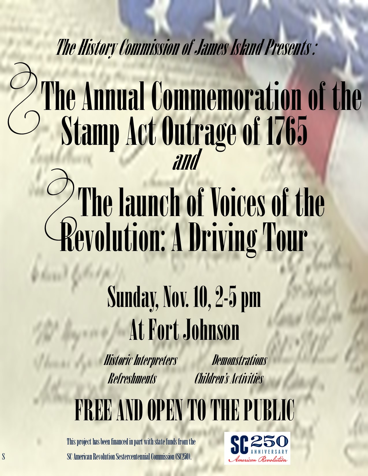 Stamp Act Flyer